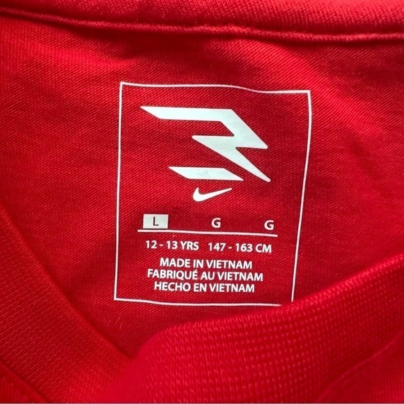 NWT NIKE Boys' 3BRAND by Russell Wilson Level Up Long-Sleeve Tee - Picture 6 of 8